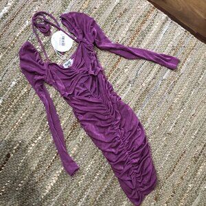 Princess Polly Purple Cinched Dress